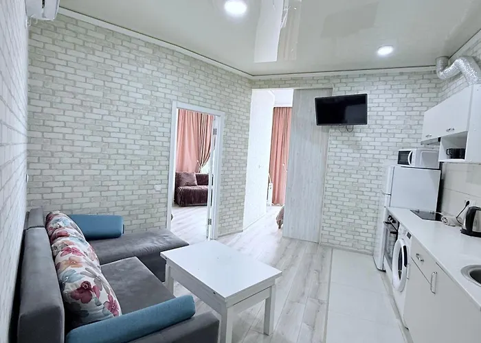 двухкомнатная с видом на море Apartament