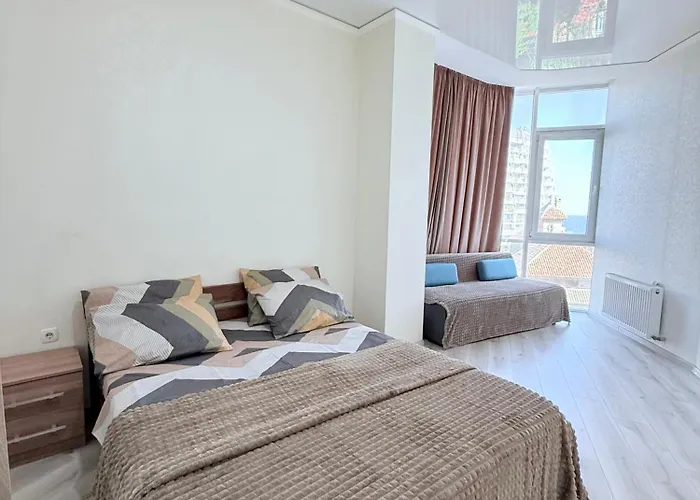 Apartament двухкомнатная с видом на море *